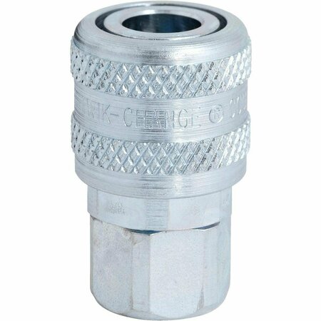 MILTON Push-Type 1/4 In. FPT Coupler S-775